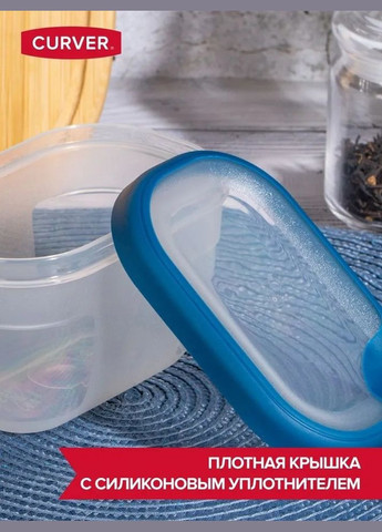 Контейнер для пищевых продуктов пластиковый с крышкой Grand Chef 750 мл (00008) Curver (334007593)