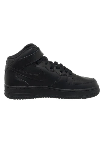 Кросівки AIR FORCE 1 MID (GS) DH2933-001 Nike чорні всесезони (386421260)