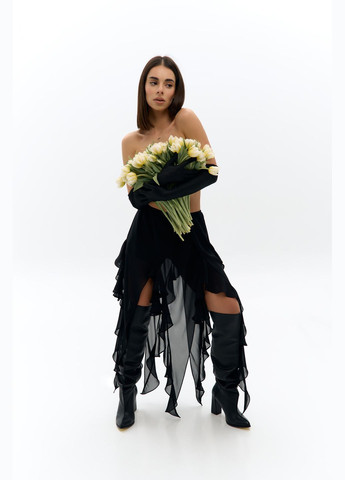 Черная юбка медуза Lavlia