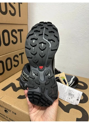 КРОССОВКИ ЖЕНСКИЕ SALOMON XT-6 EXPANSE GREY BLACK GORE-TEX САЛОМОН ХТ 6 ЧЕРНЫЕ No Brand чёрные демисезоны (390651788)