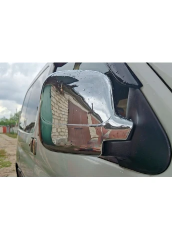 Накладки на дзеркала (2 шт., пласт.) для Citroen Berlingo 1996-2008 рр. CARMOS (391753475)