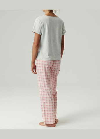 Комбинированная всесезон пижама женская футболка + брюки Atlantic