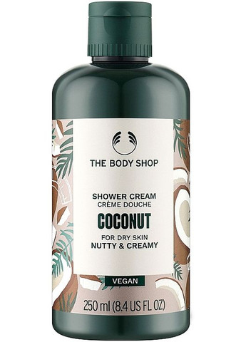 Крем-гель для душа "Кокос" Coconut Vegan Shower Cream 60ml (1134963-35347976) The Body Shop (368667337)