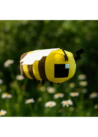 Мягкая игрушка Пчелка Minecraft (плюшевая игрушка, 18 см) No Brand (361036333)