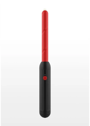Электростимулятор Стик Prick Stick Electro Shock Wand красночерный, 34 см - CherryLove Taboom (293293557)