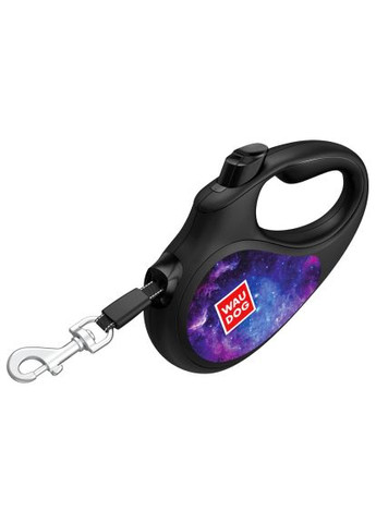 Повідок для собак (8125-0148-01) WAUDOG R-leash NASA21 світловідбиваюча стрічка M 5 м (366735067)