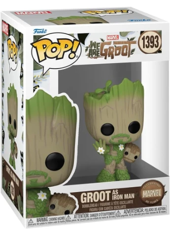 Фигурка Pop Марвел Грут Железный Человек We are Groot Groot As Iron Man 10 см FP WG GAM 1393 Funko (373966607)