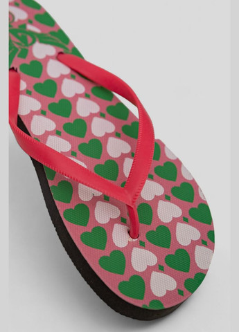 Розовые пляжные вьетнамки женские Ager