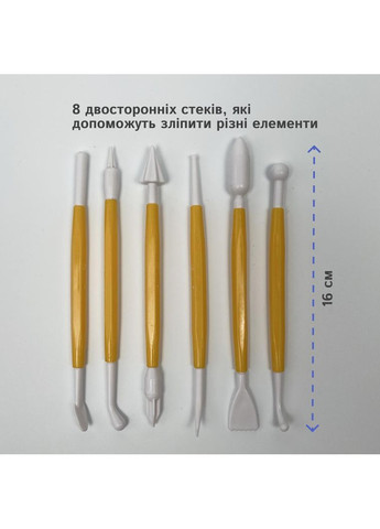 Набір для ліплення ялинкових іграшок із самозастигаючої глини No Brand (366890000)