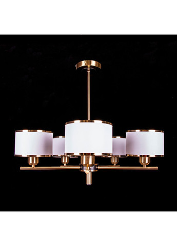 Люстра с абажурами на 5 ламп 2935/5/copper No Brand (352229888)