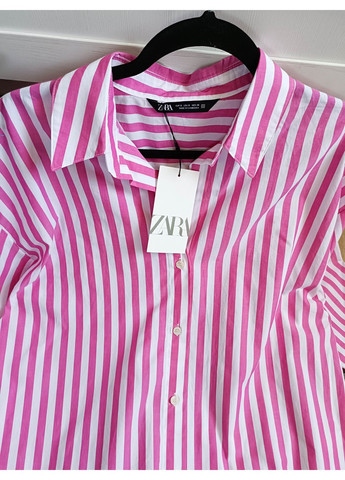 Розовая рубашка Zara