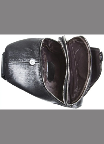 Кожаная мужская нагрудная сумка слинг 79906 Tiding Bag (359380720)