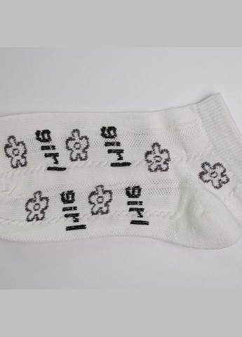 Белые набор носков женских хлопковых 10 пар youstar 092 низкие 37-41 белый GM Textile (339042283)