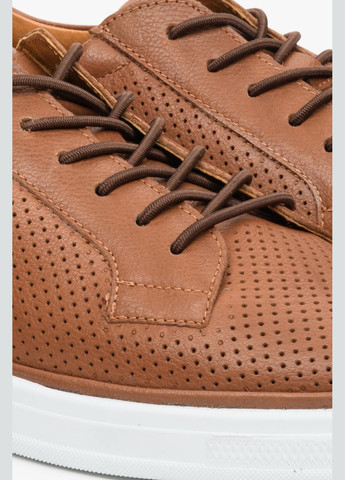 Светло-оранжевые кеды низкие, цвет рыжий Estro