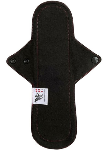 Многоразовая прокладка для менструации Макси, 5 капель, 2 шт., черная 2шт (1398061-23172884) Ecotim for girls (368639926)