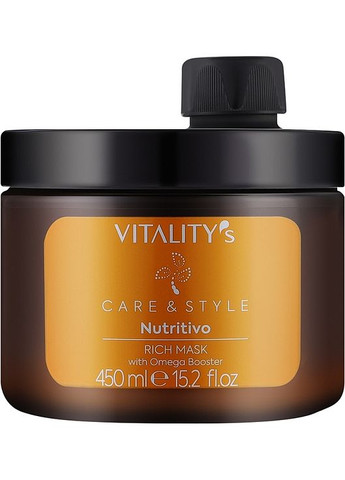 Маска для сухого та дуже чутливого волосся C&S Nutritivo Rich Mask 450ml (1288210-9393804) Vitality`s (368647713)