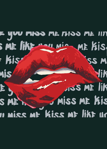 Картина за номерами Kiss me 40x50 см (RB-1079) Riviera Blanca (316090811)