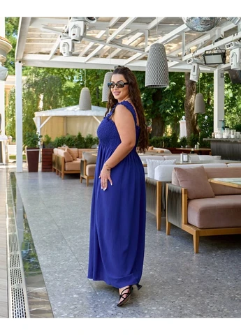 Летний женский сарафан женский макси Dress Code однотонный