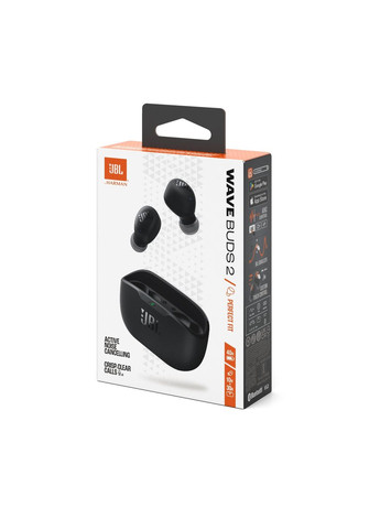 Bluetooth-гарнітура Wave Buds 2 Black (JBLWBUDS2BLK) JBL (370616401)