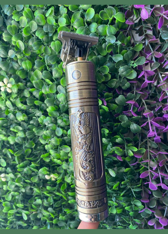 Тример Т9 зі знімним акумулятором професійна машинка для стриження волосся вусів і бороди Vintage (346048503)