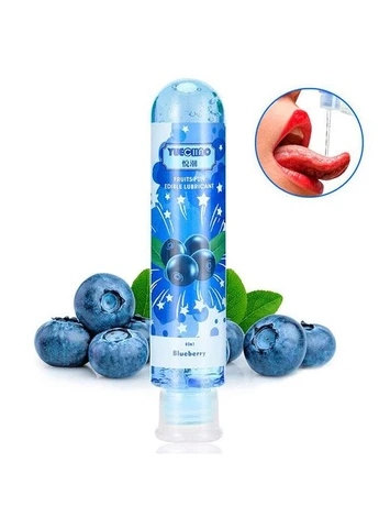 Їстівний лубрикант FRUITS FUN 80 мл зі смаком сливи для орального, вагінального сексу та мастурбації China (360603795)