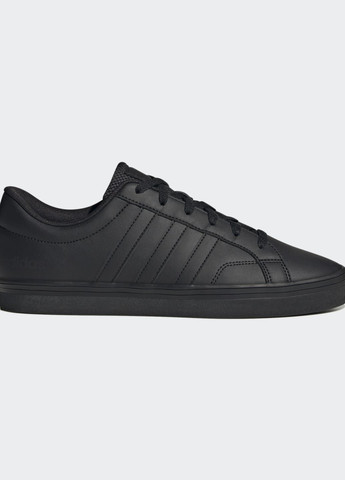 Чорні всесезон кросівки vs pace 2.0 3-stripes branding synthetic nubuck adidas