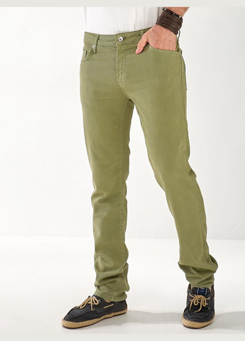 Хаки демисезонные джинсы alexia straight мужские Fashion