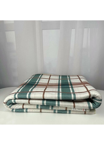 Электропростынь двуспальная с двумя зонами 155x170 с цветным рисунком Турция байка 54967 Lux (317733326)