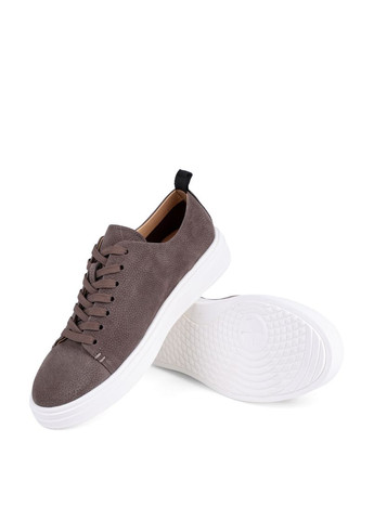 Бежевые мужские кеды a316-g54-lms8 бежевый нубук MIRATON