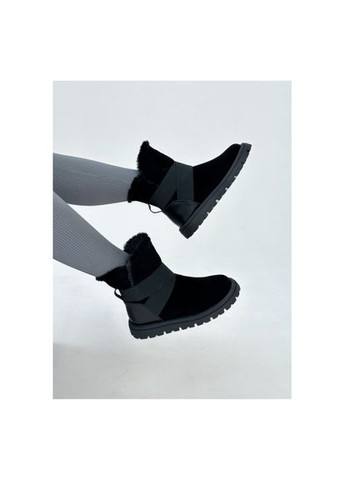 Замшеві чорні Черевики на овчині Зима р. (ug01) Vm-Villomi (311309222)