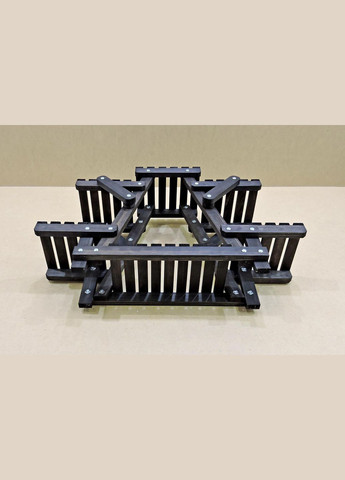 Підставка для квітів з дерева Тулуза венге (ЦВТ-001712) No Brand (328225127)