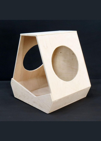 Домик для кошки из дерева Янсон бланже (ДДК-001801) No Brand (328453101)