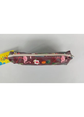 Школьный пенал 8701 Косметичка Фламинго Kidis (393548086)