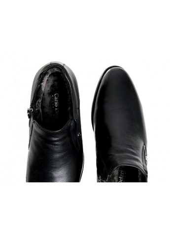 Черные зимние ботинки 7164157 цвет черный Carlo Delari