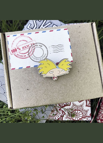 Дерев'яний значок "Ей, Арнольд" Cozy-Up (291162124)