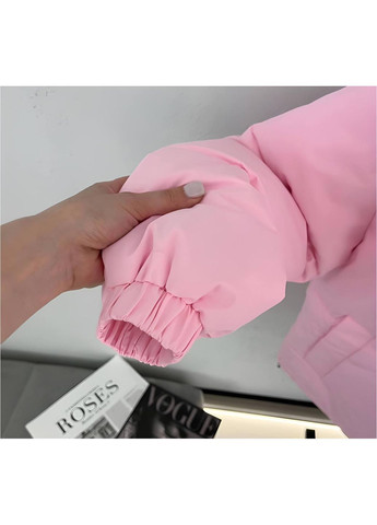 Розовая демисезонная женская куртка FINO Mode