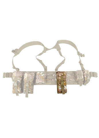 Підсумок під два магазини АК одинарний закритий Multicam Arid (степовий) (MOLLE, підсумок на розгрузку, жилет, РПС) EasyFit (362497652)