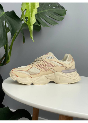 Кросівки жіночі і чоловічі New Balance 9060 'Bone Sparrow' | Нью Беланс 9060 бежеві No Brand бежеві демісезони (358499106)