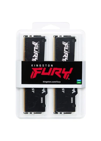 Модуль памяти для компьютера (ex.HyperX) (KF560C30BBEAK2-16) Kingston FURY DDR5 16GB (2x8GB) 6000 MHz Beast RGB EXPO (389701410)