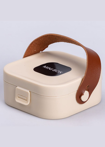 Міні-скринька для прикрас Mini Box з дзеркалом 9х9х3,8 см, Yiwu (325428350)