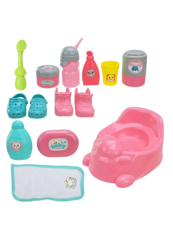 Игрушка пупс интерактивный с умывальником со светом и аксессуары 82801 No Brand (362432102)