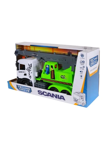 Автомодель серии Mid Truck – Автокран Scania (свет, звук) TechnoDrive (401684894)
