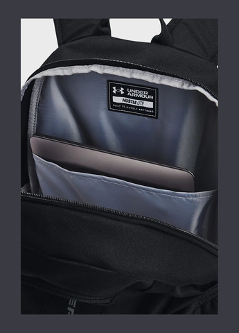 Черный рюкзак Hustle Lite Backpack 1364180-001 Under Armour (330805667)