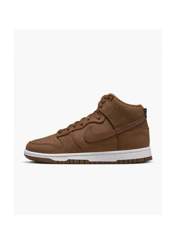 Кросівки жіночі Dunk High Premium Brown DX2044-200 Nike коричневі (364837060)