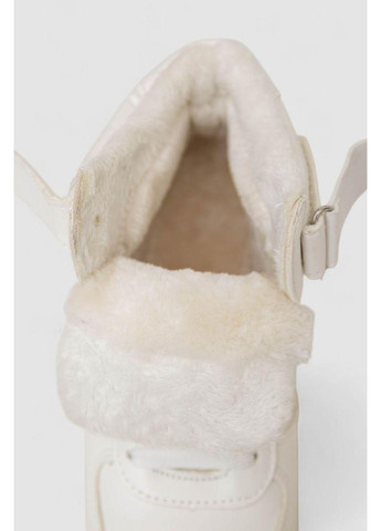 Кроссовки женские зимние на меху, 248RAJ01 No Brand белые (368704352)