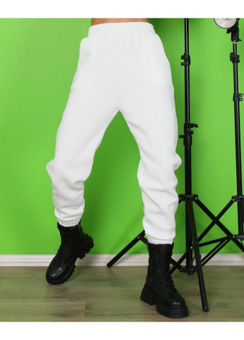 Білі джогери утеплені флісом LSK Джогери (367055604)