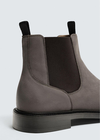 Серые осенние ботинки Zara