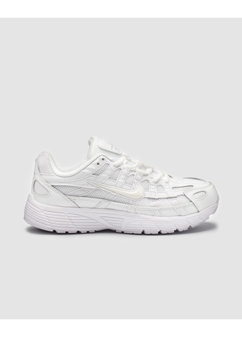 КРОСІВКИ ЖІНОЧІ NIKE P-6000 WHITE НАЙК П-6000 No Brand білі демісезони (367172544)