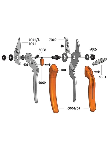 Садовый секатор Original 7.107 Lowe (399498224)