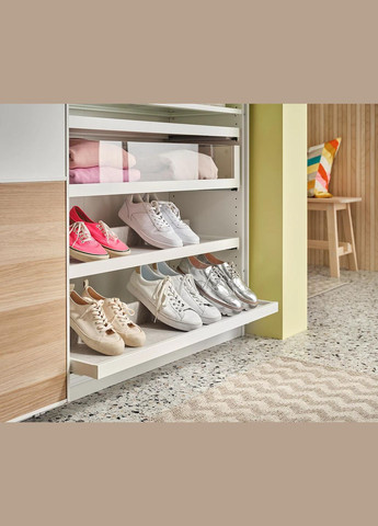 Висувний піднос з вставкою для взуття ІКЕА KOMPLEMENT 75х35 см (s59332130) IKEA (278407017)